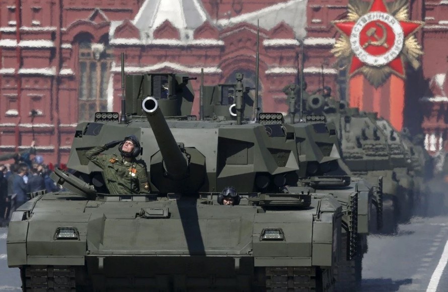 Siêu tăng Armata T-14 của Nga