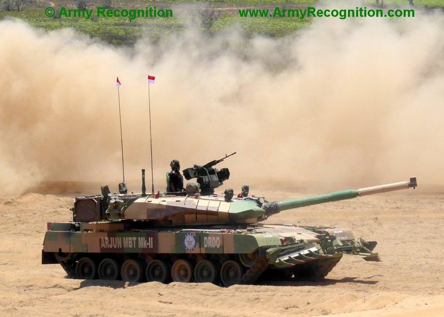 Xe tăng Arjun của quân đội Ấn Độ
