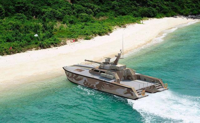 Hé lộ thêm chi tiết về chiếc 'thuyền xe tăng' của lính thủy đánh bộ Indonesia