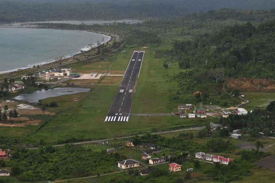 Một căn cứ không quân hải quân của Ấn Độ trên chuỗi đảo Andaman & Nicobar trên Ấn Độ Dương