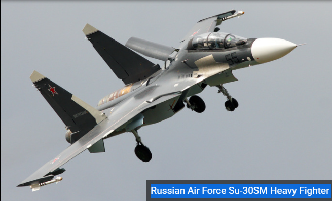 Tiêm kích hạng nặng Su-30SM của Nga