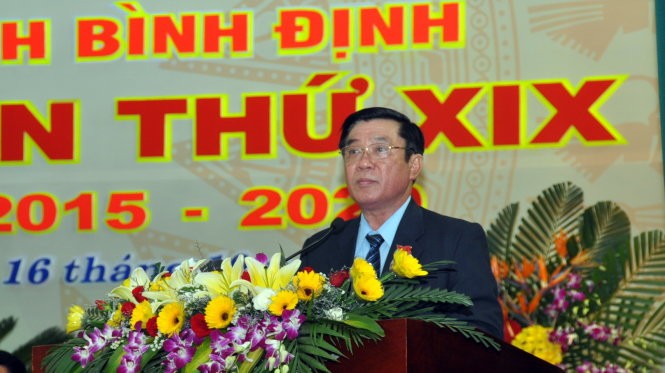 Ông Nguyễn Thanh Tùng được bầu làm Bí thư Bình Định