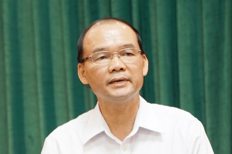 Phó Trưởng ban Tổ chức Thành ủy Hà Nội - Phan Chu Đức. Ảnh Dũng Nguyễn