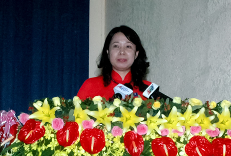 Bà Võ Thị Ánh Xuân – tái đắc cử Bí thư Tỉnh ủy An Giang.