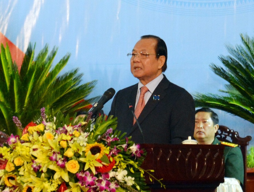 Ông Lê Thanh Hải, Ủy viên Bộ Chính trị phát biểu chỉ đạo 
