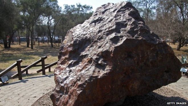Mảnh thiên thạch khủng lồ ở Argentina 