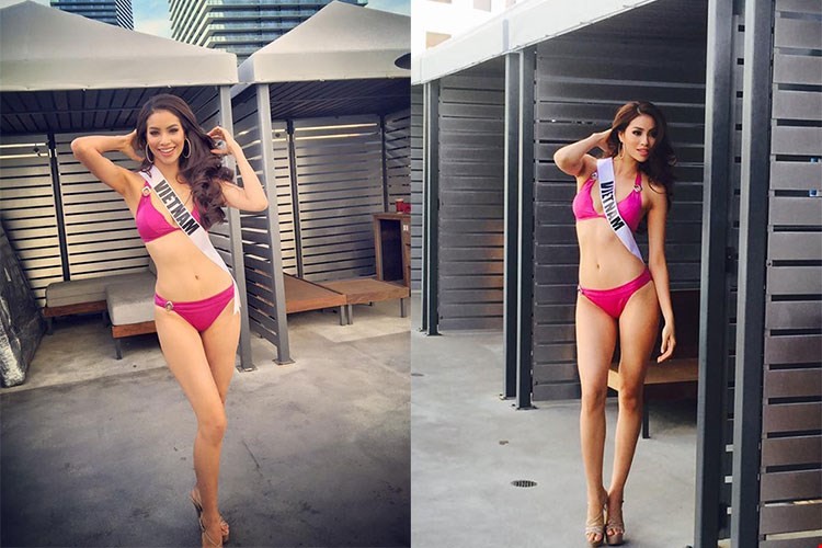 Phạm Hương được bình chọn là 'thí sinh yêu thích nhất' Miss Universe 2015