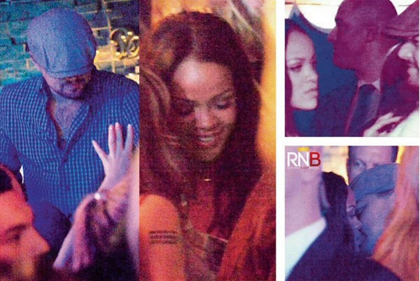 Lộ ảnh Leo DiCaprio 'khoá môi' Rihanna