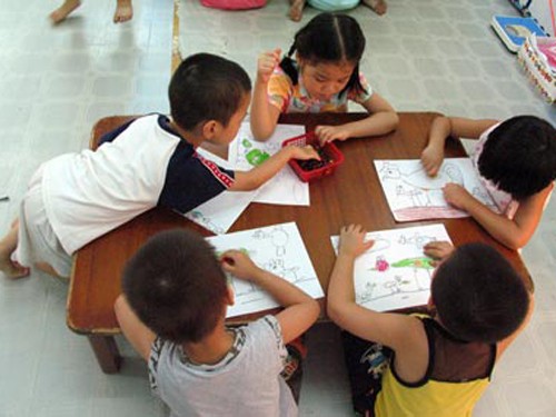 Hà Nội: 13 trường mầm non đạt tiêu chuẩn chất lượng giáo dục
