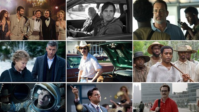 Chín bộ phim sẽ tranh giải Phim hay nhất tại Oscar 2014