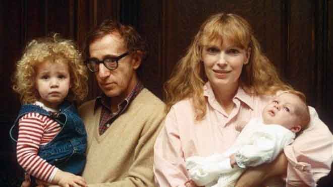 Woody Allen và Mia Farrow thời còn chung sống