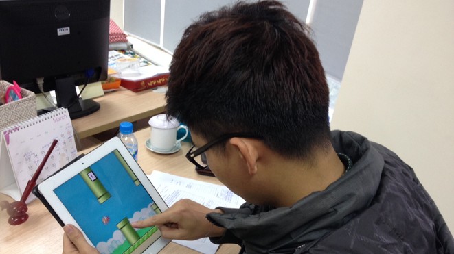 Thành công của game Flappy Bird truyền cảm hứng cho những người làm game trẻ ở Việt Nam Ảnh minh. họa: Hoàng Dương