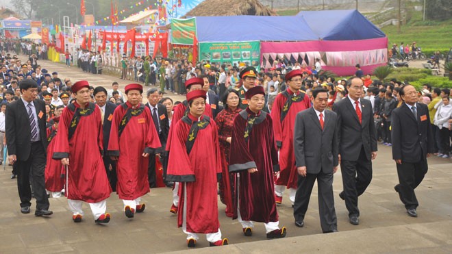 Lãnh đạo Đảng, Nhà nước tham dự lễ Giỗ Tổ tại Đền Hùng