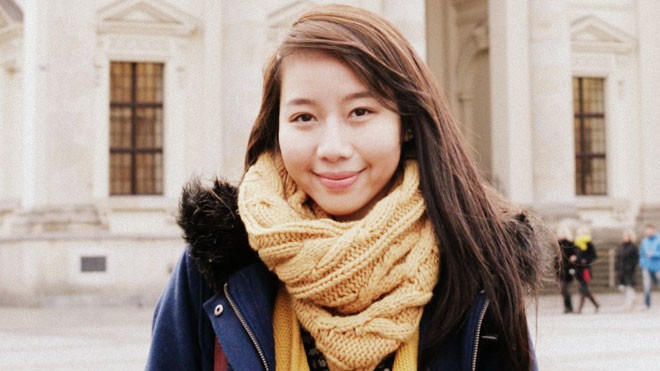 Nữ nghiên cứu sinh Linh Trang