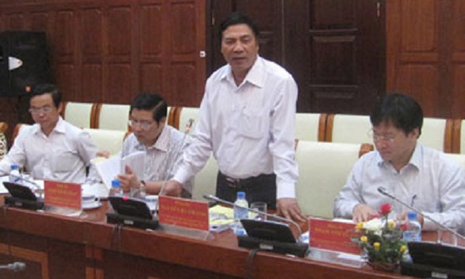 Trưởng Ban Nội chính Trung ương Nguyễn Bá Thanh. Ảnh; VOV