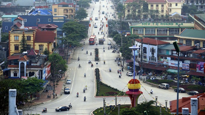 Trung tâm Thành phố Điện Biên Phủ ngày nay
