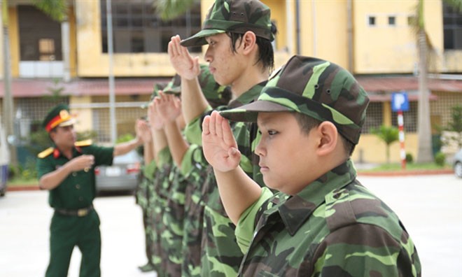 Khởi động học kỳ quân đội hè 2014