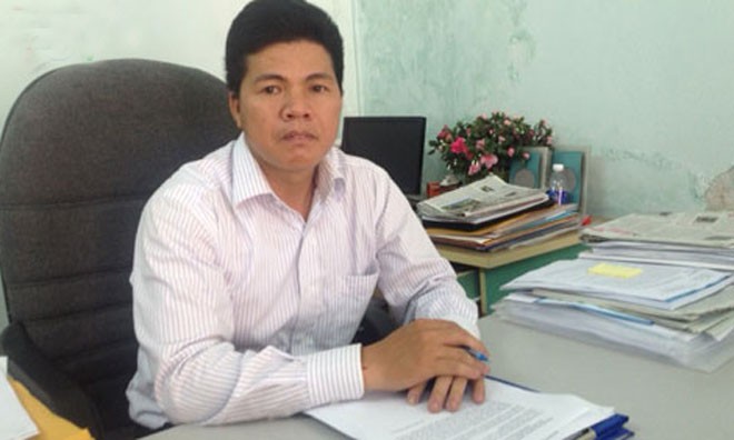 Chủ tịch UBND huyện đảo Hoàng Sa, ông Võ Công Chánh.