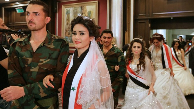 Đám cưới thời chiến ở Syria diễn ra như thế nào?