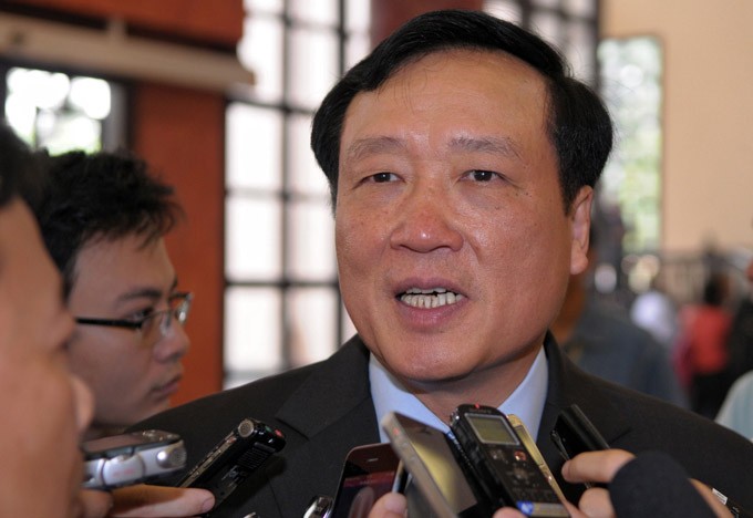 Viện trưởng Viện Kiểm sát nhân dân tối cao Nguyễn Hòa Bình trả lời báo chí