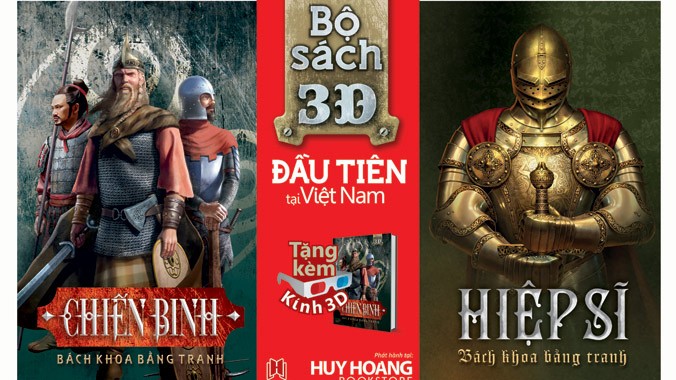 Bộ sách 3D đầu tiên tại Việt Nam
