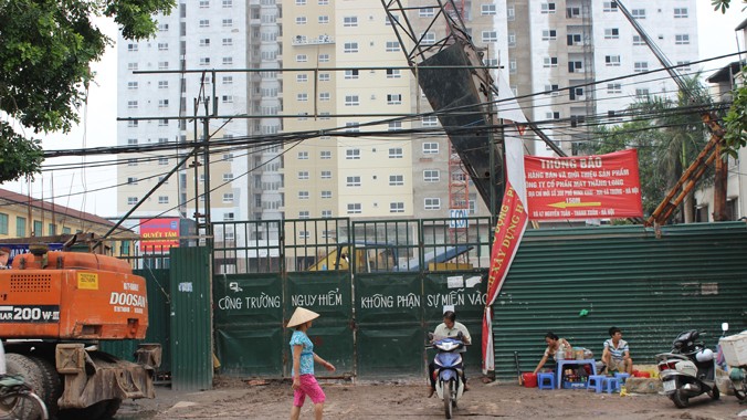 Dự án Thăng Long Garden (250 Minh Khai, HN) bị “tố” vi phạm xây dựng 2 năm, vẫn chưa bị xử lý