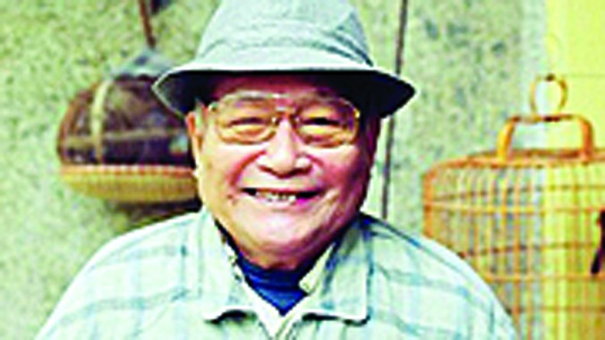 Nhà văn Tô Hoài (1920-2014) dưới ống kính nhà nhiếp ảnh. Ảnh: Nguyễn Đình Toán