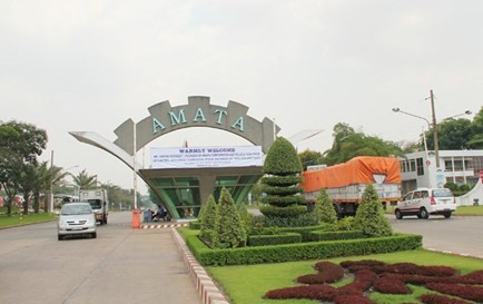  Khu công nghiệp Amata được đánh giá là một mô hình đầu tư thành công của DN Thái Lan.