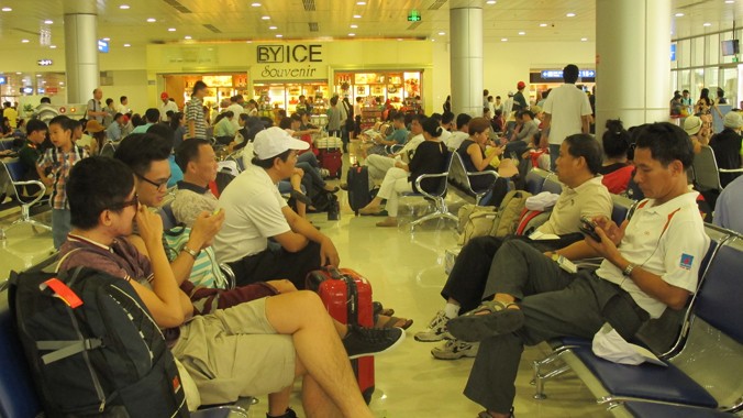 Trong khi vẫn loay hoay với sân bay Long Thành, nhiều sân bay khác đều đang quá tải. Ảnh: Sỹ Lực