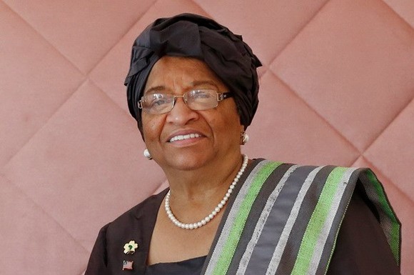  Tổng thống Liberia Ellen Johnson Sirleaf.