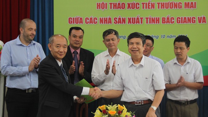Big C hợp tác với các nhà sản xuất tỉnh Bắc Giang 