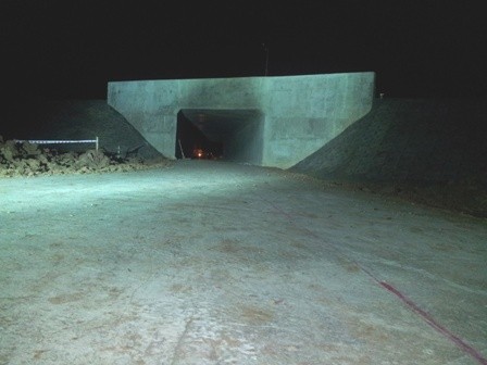 Công trình hầm dân sinh trên dự án Nhật Tân – Nội Bài (Hà Nội) đã hoàn thành. 