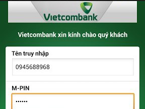Vietcombank bắt đầu thu phí chuyển tiền online nội mạng 