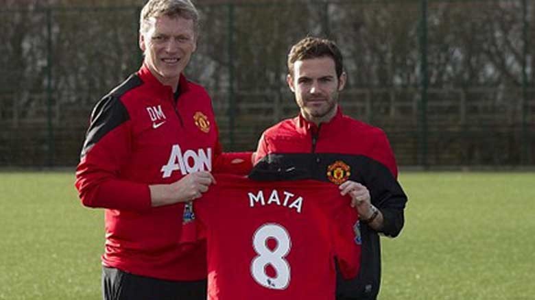 Mata từ chối áo số 7 và quyết định mang áo số 8