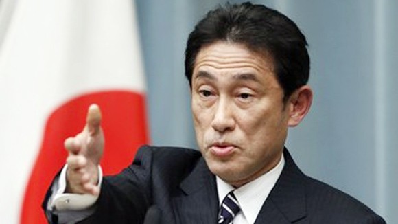 Ngoại trưởng Nhật Bản Fumio Kishida 