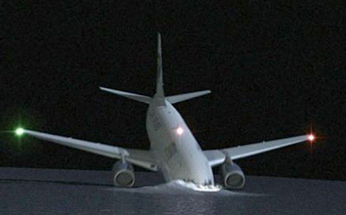 Hình mô phỏng khoảnh khắc cuối cùng của chuyến bay 447 - Air France, bay từ Rio de Janeiro, Brazil tới Paris, Pháp. Máy bay rơi xuống Đại Tây Dương ngày 1/6/2009, cùng với 228 hành khách và phi hành đoàn.