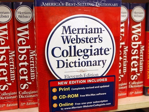 Từ điển Merriam - Webster nổi tiếng của Mỹ. Ảnh: parade.condenast.com