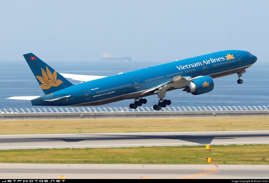 máy bay của Vietnam Airlines 