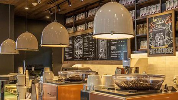 Starbucks khai trương cửa hàng tại Hà Nội