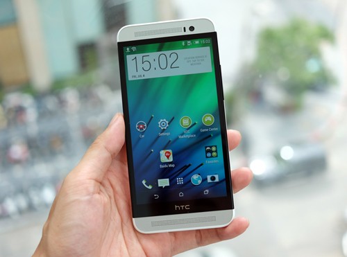  HTC One E8 sẽ được bán ra chính hãng vào giữa tháng 8 tới. Ảnh: Huy Đức.