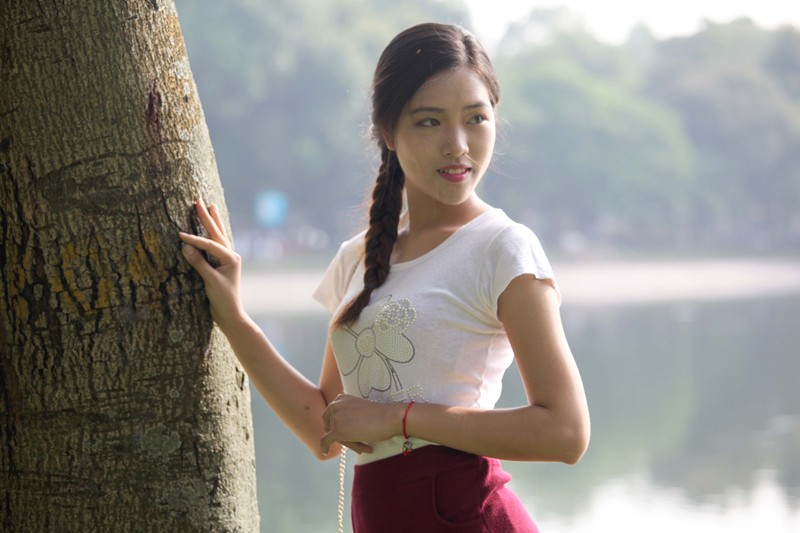 Thiếu nữ Hải Dương dự thi Hoa hậu Việt Nam 2014