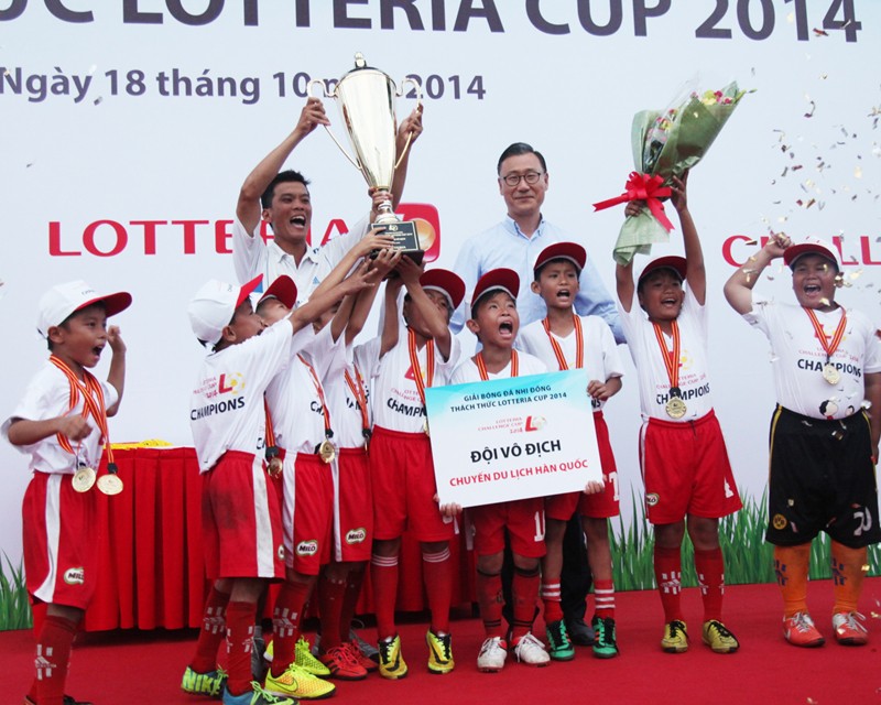 Kid Star FC vô địch Lotteria Cup 2014