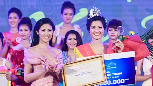 Khánh Huyền đăng quang 'Người đẹp xứ Thanh 2014'