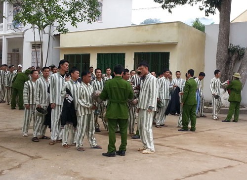  Trại giam số 3 (Tân Kỳ, Nghệ An) nơi Lê Văn Luyện đang thụ án. Ảnh: Việt Dũng.