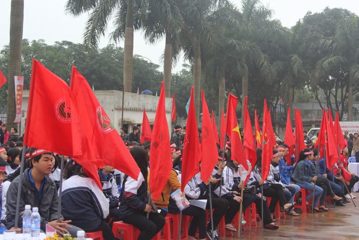 Không khí sôi động trong ngày hội Chủ Nhật Đỏ tại Nghệ An