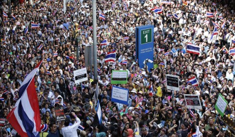 Người biểu tình Thái quyết đóng cửa thủ đô Bangkok
