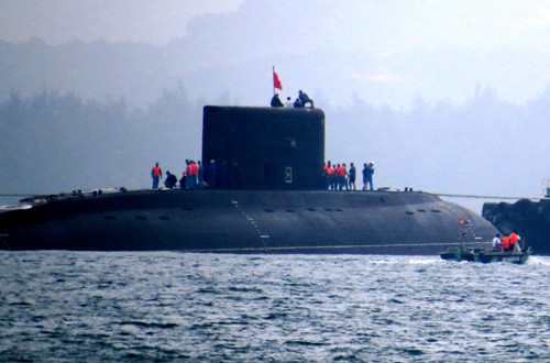 Hạ thủy tàu ngầm kilo TP Hồ Chí Minh