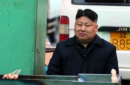 Gặp người bán thịt nướng giống hệt Kim Jong-un