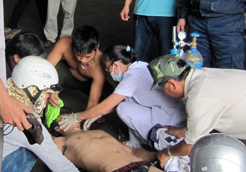 2 người chết do ngạt khí mê tan ở Huế