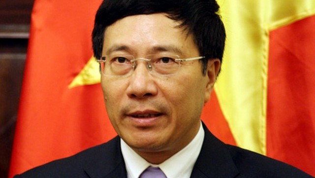  Phó Thủ tướng, Bộ trưởng Bộ Ngoại giao Phạm Bình Minh.